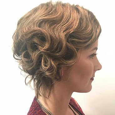 Garnier Fructis Sheer Set Hairspray - Modern Finger Wave Updo - vintage-inspired style perfect for wedding